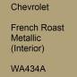 Preview: Chevrolet, French Roast Metallic (Interior), WA434A.